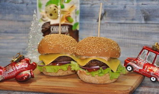 Новогодние бургеры