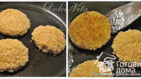 нутбургеры — постные котлеты из нута