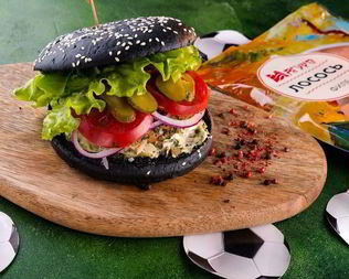 Рыбный бургер