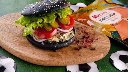 Рыбный бургер