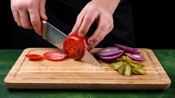 рыбный бургер