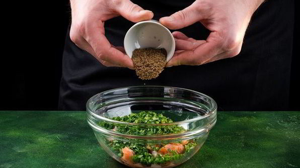 рыбный бургер