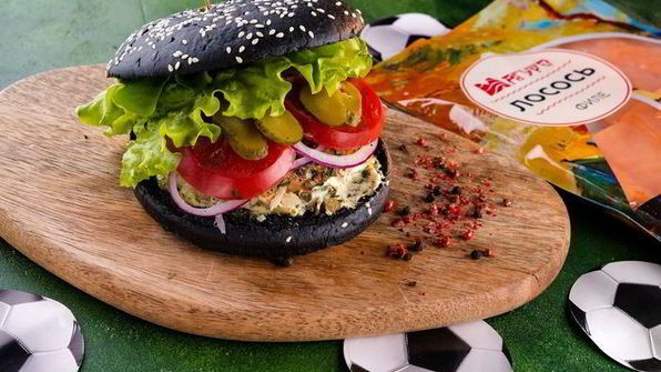 рыбный бургер