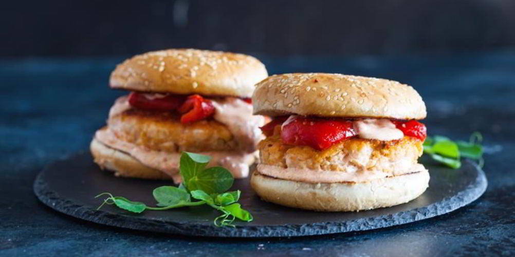 Рецепт самого быстрого бургера с горбушей