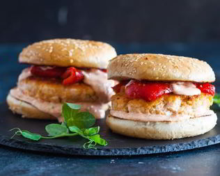 Самый быстрый бургер с горбушей