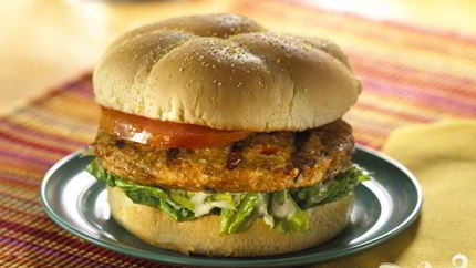 Вегетарианский бургер