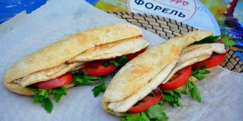 Рецепт бутерброда с рыбой