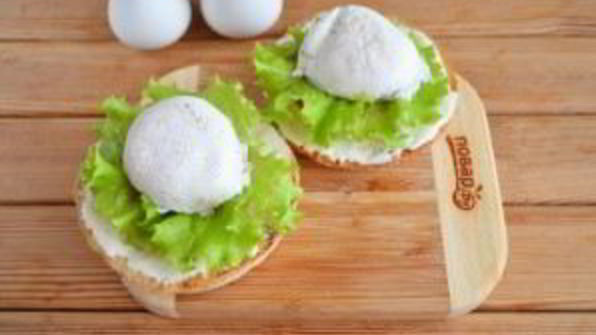 бутерброд с яйцом