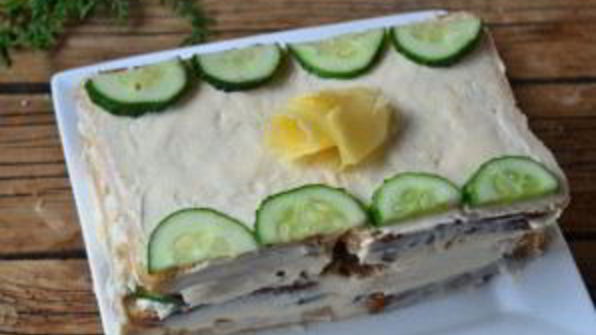 бутербродный торт