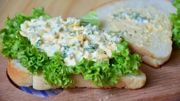 бутерброды для пикника сэндвич с яичным салатом