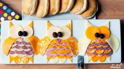 Бутерброды на день рождения ребенка