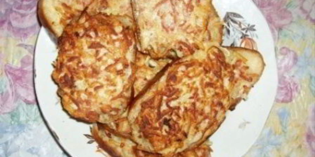 Рецепт бутербродов с колбасой и картошкой