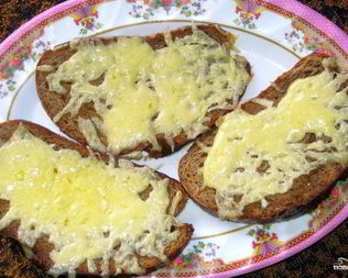 Бутерброды с сыром в духовке