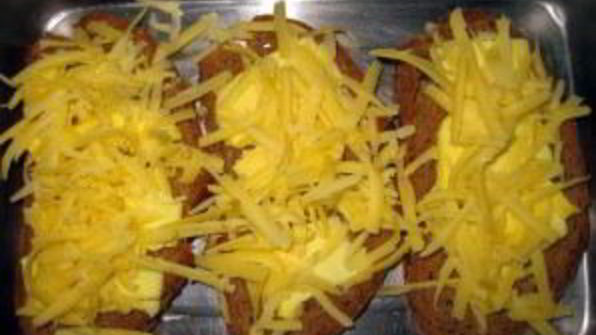 бутерброды с сыром в духовке