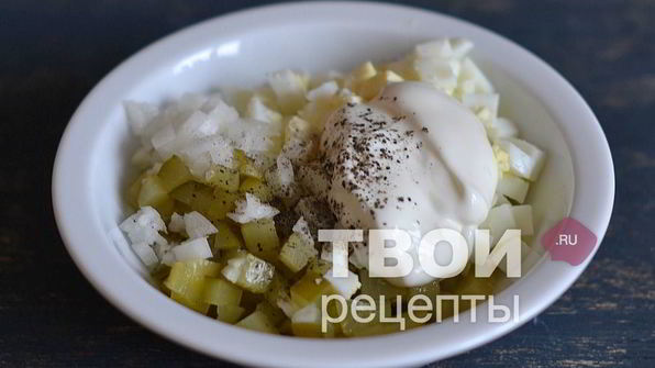 бутерброды со шпинатом и яичным салатом