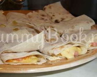 Бутерброды в лаваше