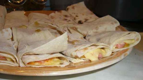 бутерброды в лаваше