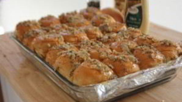 горячие бутерброды на праздничный стол