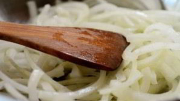 горячий бутерброд с фаршем