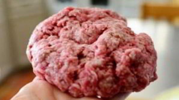 горячий бутерброд с фаршем