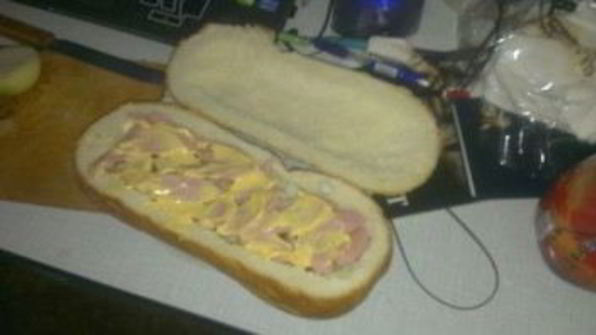 мужской бутерброд