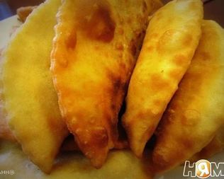 Чебуреки из заварного теста