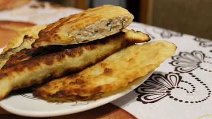 Чебуреки на минералке