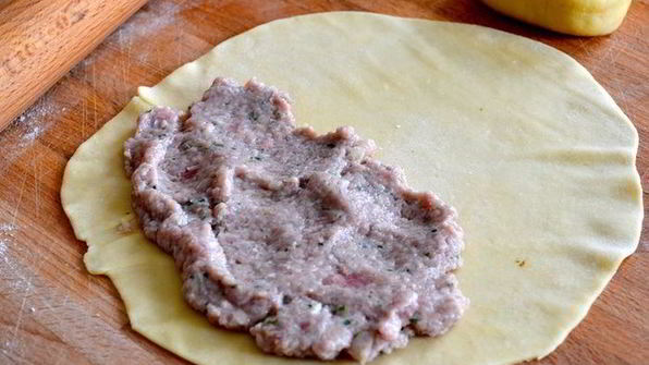 чебуреки на заварном тесте