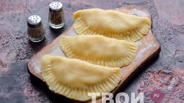 чебуреки с картошкой