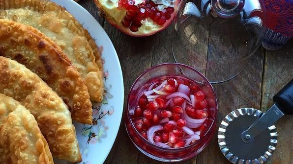 чебуреки с мясом и сыром