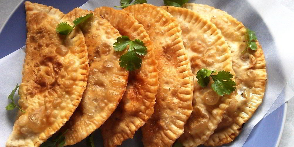 Рецепт чебуреков с мясом и зеленью