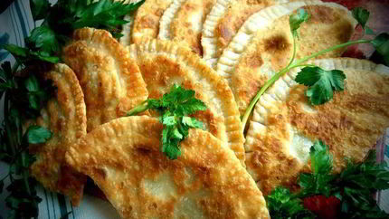 Картофельные чебуреки для постящихся