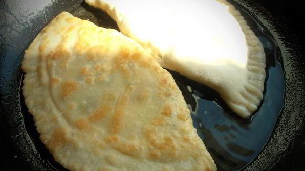 картофельные чебуреки для постящихся