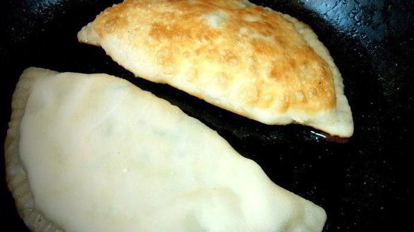 картофельные чебуреки для постящихся