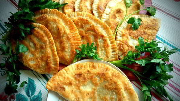 картофельные чебуреки для постящихся