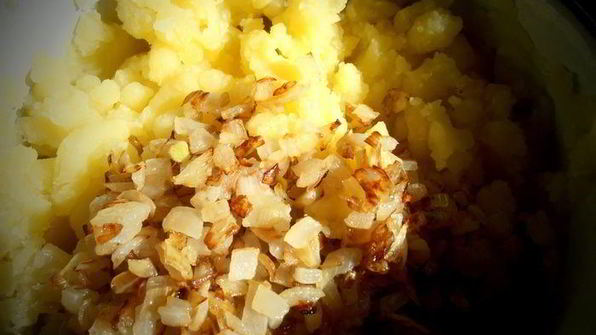 картофельные чебуреки для постящихся