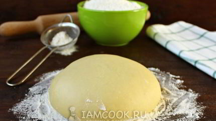 Тесто для чебуреков на кефире