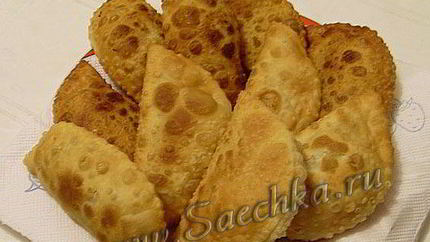 Тесто для чебуреков