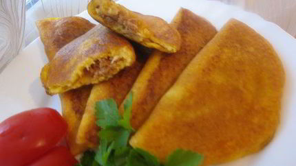 Тыквенные чебуреки