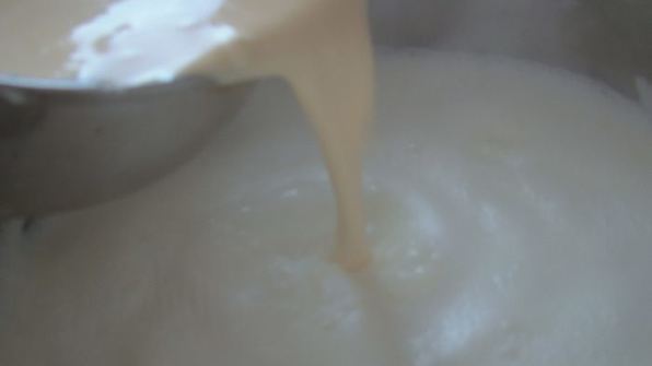 домашний яичный сыр с зеленью