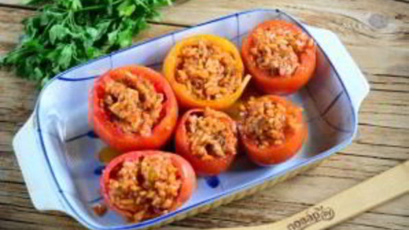 фаршированные томаты сеньор помидор