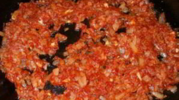 фаршированные кальмары с рисом и яйцом