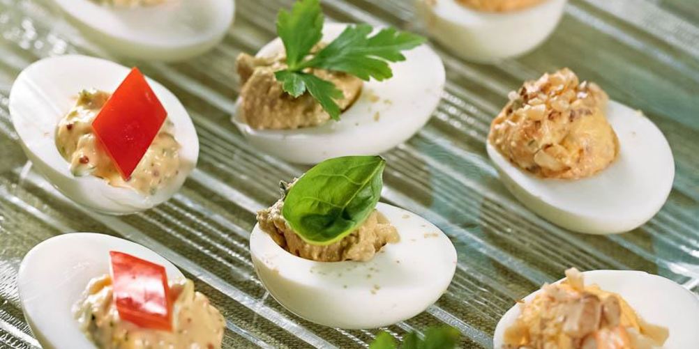 Рецепт фаршированные яйца