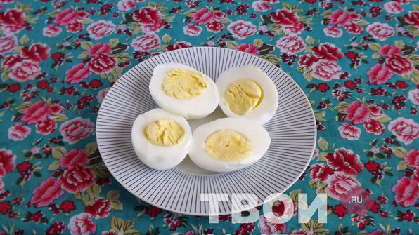 яйца, фаршированные сельдью