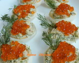 Яйца фаршированные