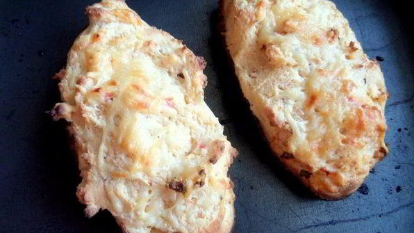 запеченные фаршированные яйца