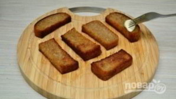 гренки с чесноком и сыром