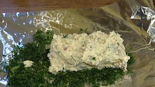 гренки с селедочным маслом