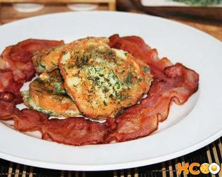 Гренки с сыром