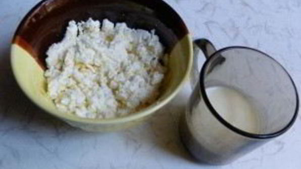 гренки с творогом